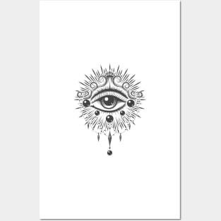 Esoteric All Seeing Eye Posters and Art